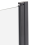 Beliani Shower Bath Screen LAPAN 1400 x 700 mm Black 4
