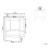 Beliani Side Table RENO Metal Black 3