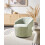 Beliani Swivel Armchair DAVIK Boucle Light Green 2