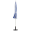 Beliani Market Parasol 245 cm MINOA White/ Blue 5