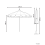 Beliani Market Parasol 245 cm MINOA White/ Blue 3