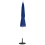 Beliani Market Parasol 245 cm MINOA Blue 5