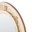 Beliani Wall Mirror FRANEY 50 cm 120 cm Rattan Natural 6