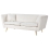 Beliani Sofa 3 Seater FREDERICA Boucle Off-White 5