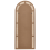 Beliani Wall Mirror FRANEY 50 cm 120 cm Rattan Natural 4