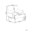 Beliani Armchair FREDROS Fabric Taupe 3