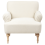 Beliani Armchair FREDROS Fabric Light Beige 4