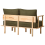 Beliani Sofa 2 Seater ASKER Boucle Dark Green 6