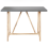 Beliani Garden Bar Table TALAMONE 140 cm 70 cm Grey 4