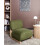 Beliani Armchair KOKKOLA Fabric Green 2