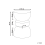 Beliani Side Table FALIRO 37 cm 37 cm Red Terrazzo 3