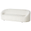 Beliani Sofa 3 Seater MALUNG Velvet Off-White 4