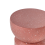 Beliani Side Table FALIRO 37 cm 37 cm Red Terrazzo 4