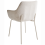 Beliani Set of 2 Dining Chairs BOWDON Chenille Light Beige 5