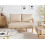 Beliani Sofa 2 Seater ASKER Fabric Beige 2