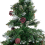Beliani Artificial Christmas Tree LED PALOMAR 180 cm Dark Green 6