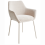 Beliani Set of 2 Dining Chairs BOWDON Chenille Light Beige 6