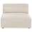 Beliani Modular Sofa 2 Seater HELLNAR Velvet Light Beige 6