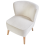 Beliani Armchair ALVEN Boucle Off-White 6