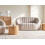 Beliani Sofa 2 Seater MALUNG Velvet Beige 2