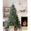 Beliani Artificial Christmas Tree LED PALOMAR 180 cm Dark Green 2