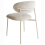 Beliani Set of 2 Dining Chairs COWLEY Chenille Light Beige 5
