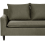 Beliani Corner Sofa ELVENES Velvet Dark Green Left Hand 2