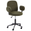 Beliani Desk Chair MORAGA Boucle Dark Green 4
