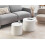 Beliani Set of 2 Coffee Tables MANTI White 2