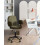 Beliani Desk Chair MORAGA Boucle Dark Green 2