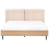 Beliani Bed Boucle LIMANTON 160 x 200 cm (EU King) Beige 11