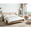 Beliani Bed Boucle LIMANTON 160 x 200 cm (EU King) Beige 6