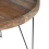 Beliani Side Table BONDISS Wood Dark Brown 5