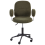 Beliani Desk Chair MORAGA Boucle Dark Green 5
