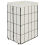 Beliani Laundry Basket MIRISSA Metal Black 72 L 5