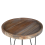 Beliani Side Table BONDISS Wood Dark Brown 4