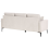 Beliani Sofa 3 Seater GAVLE Fabric Light Beige 5
