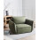 Beliani Armchair KUNES Fabric Green 2