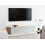 Beliani Wall Mounted TV Stand GLADSTONE Light Green 2
