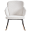 Beliani Rocking Chair VIKEN Fabric Off-White 4