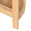 Beliani Corner Shelving Unit ILLAMPU Bamboo Light Brown 6