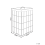 Beliani Laundry Basket MIRISSA Metal Black 72 L 3