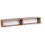 Beliani Wall Mounted TV Stand GLADSTONE Brown/ White 4