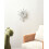 Beliani Wall Clock FULLY White 2