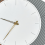 Beliani Wall Clock SAILON White 5