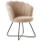 Beliani Armchair LOVELOCK Boucle Beige 4