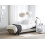 Beliani Adjustable Bed Fabric DUKE 80 x 200 cm (EU Small Single) Beige 2
