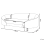 Beliani Sofa 2 Seater SAVAR Velvet Light Beige 3