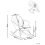 Beliani Rocking Chair SKALE Fabric Off-White 3