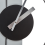 Beliani Wall Clock CEVINS 31 cm Metal Light Grey 5